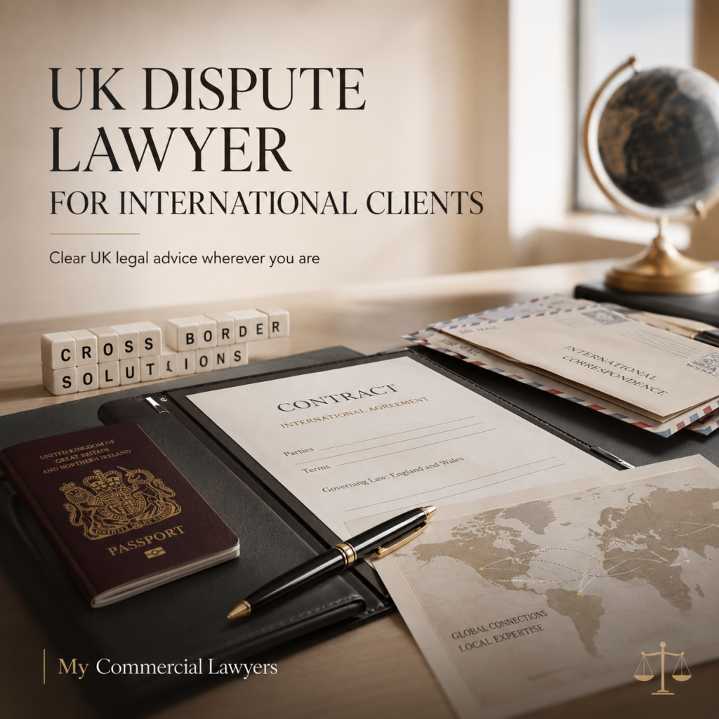UK dispute lawyer for international clients​